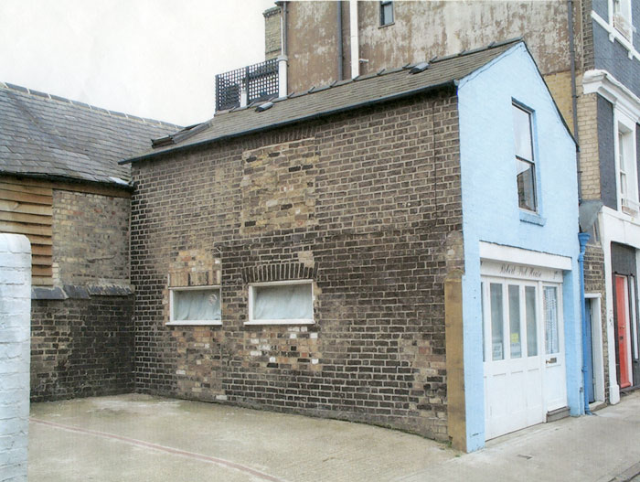 Section of the old Station House building